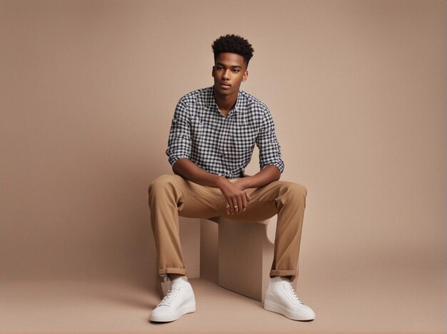 man-wearing-trendy-high-quality-double-pocket-checked-shirt-fashion-photography_758367-8109